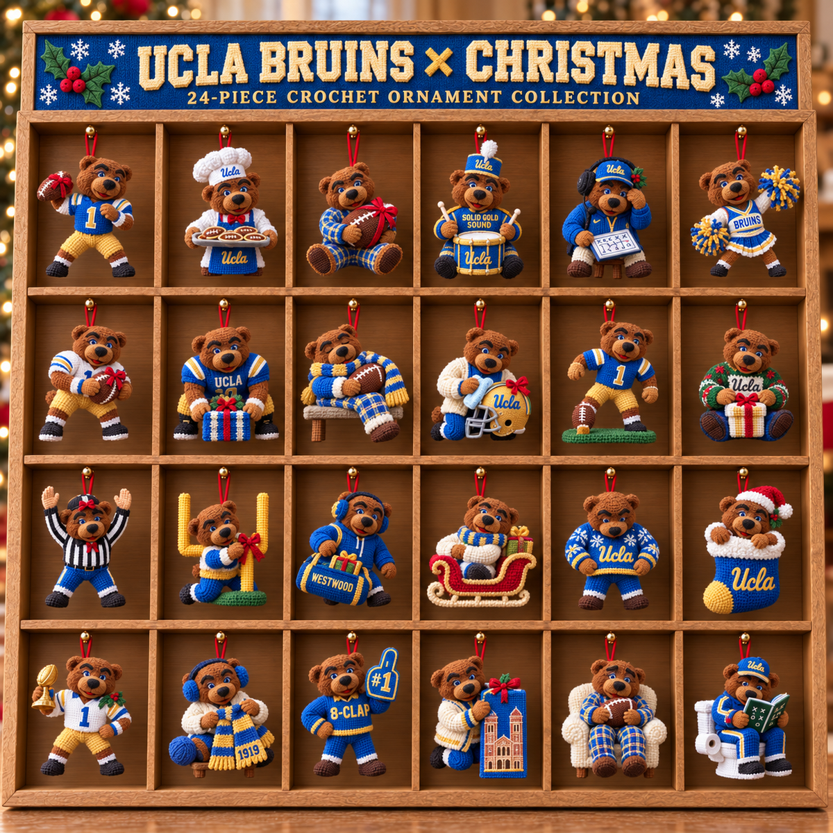 UCLA CHRISTMAS MISCHIEF CROCHET COLLECTION HQH