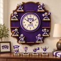 TCU Premium Mascot Sculpture Clock Collection PTKL
