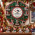 NEP Premium Christmas Sculpture Clock Collection PTKL