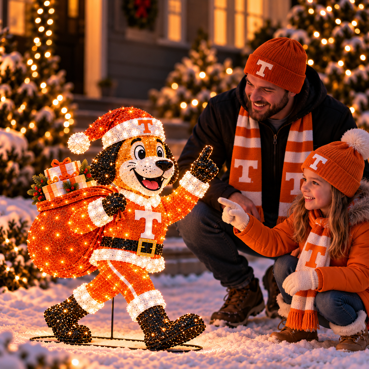 TVF Premium Lighted Christmas Mascot Decoration BMD