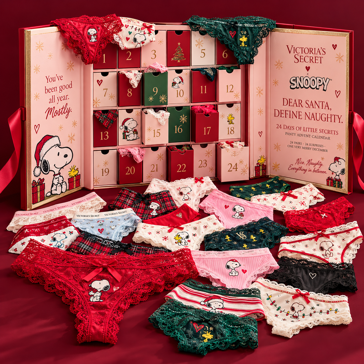 SPNY Premium Christmas Panty Advent Calendar LNTH