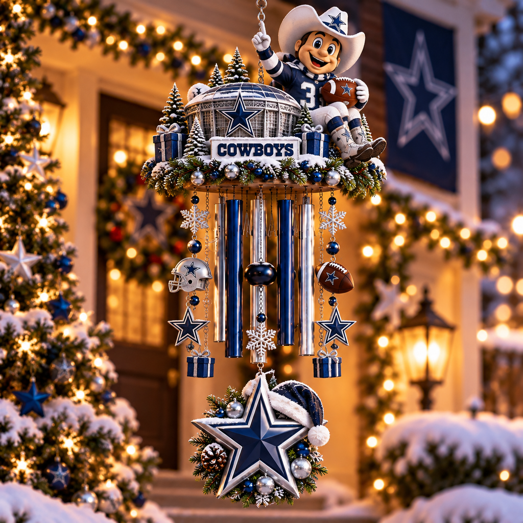 DLCB Christmas Wind Chime With Charm TNSM