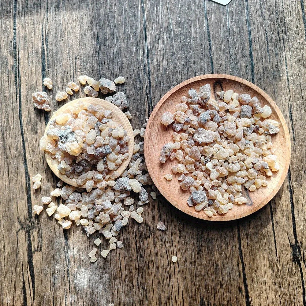 50g/500g Lemon Scented Intense Somali Frankincense Natural Resin Rich Incense Office Home Air Freshening for Churches Spiritual