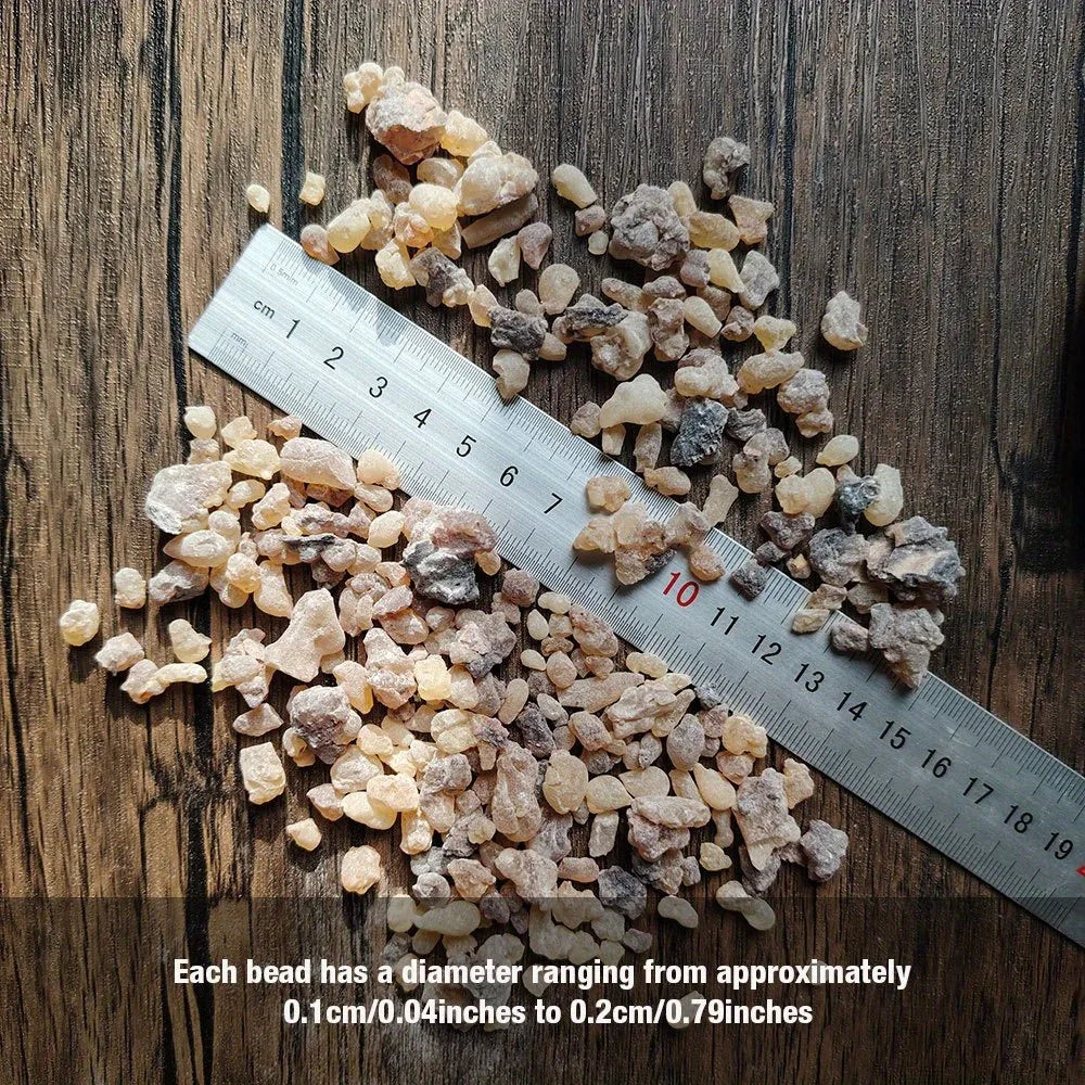 50g/500g Lemon Scented Intense Somali Frankincense Natural Resin Rich Incense Office Home Air Freshening for Churches Spiritual