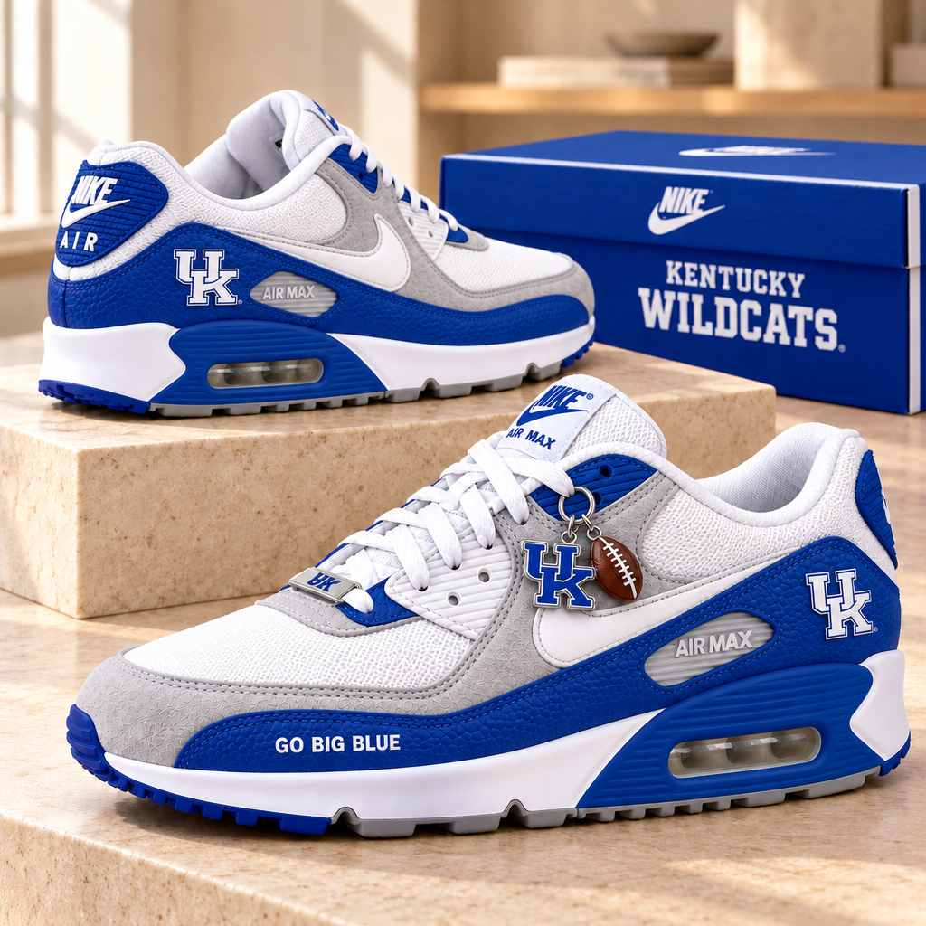 Kentucky Wildcats Premium Low-Top Sneakers