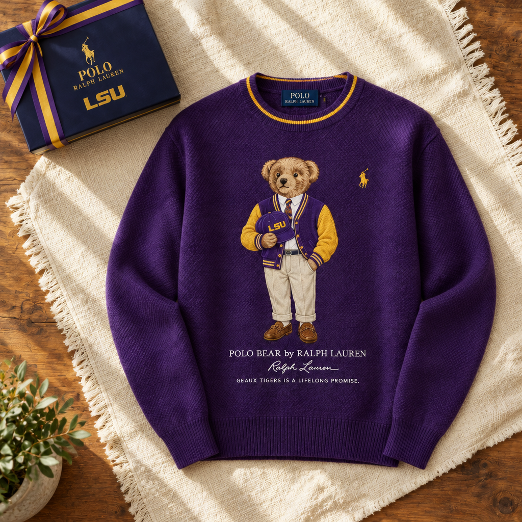 LSU Tigers Premium Crewneck Sweater