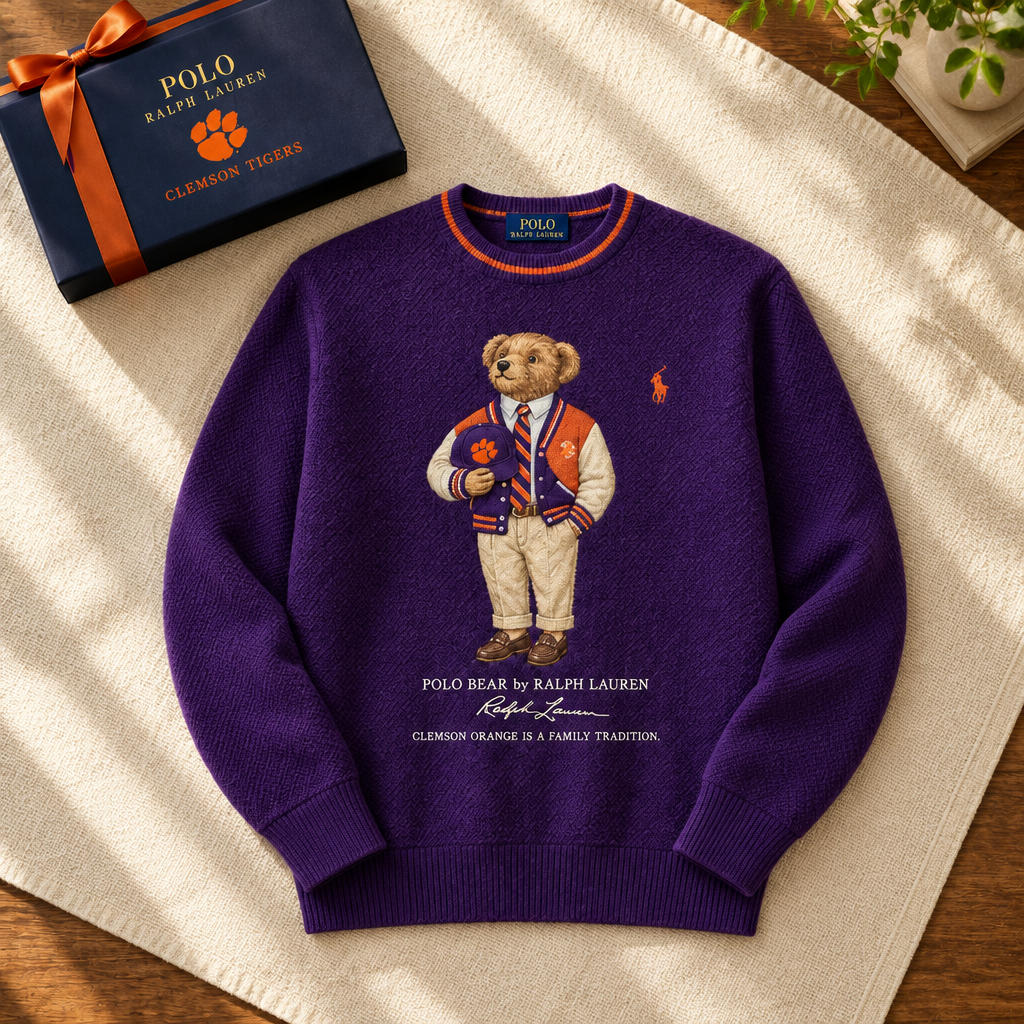 Clemson Tigers Premium Crewneck Sweater