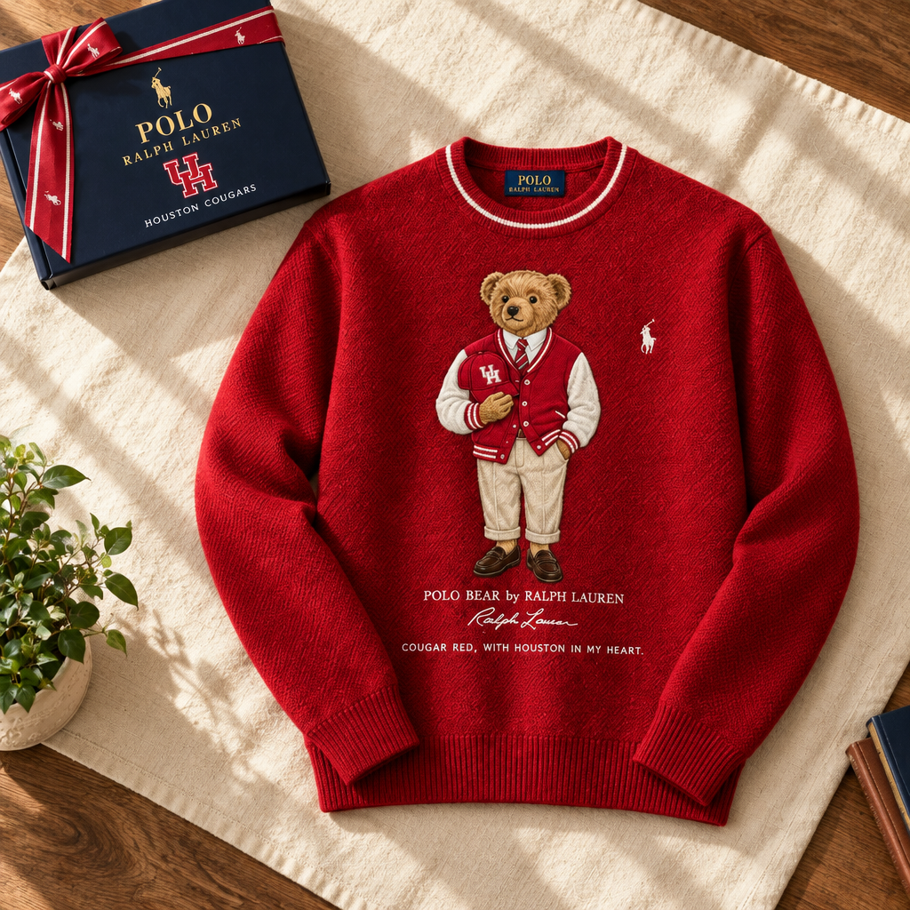 Houston Cougars Premium Crewneck Sweater