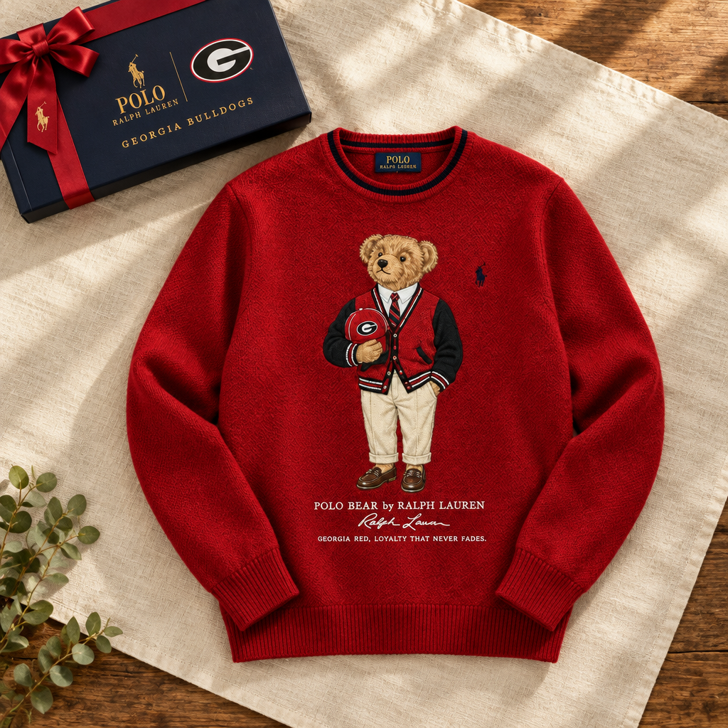 Georgia Bulldogs Premium Crewneck Sweater