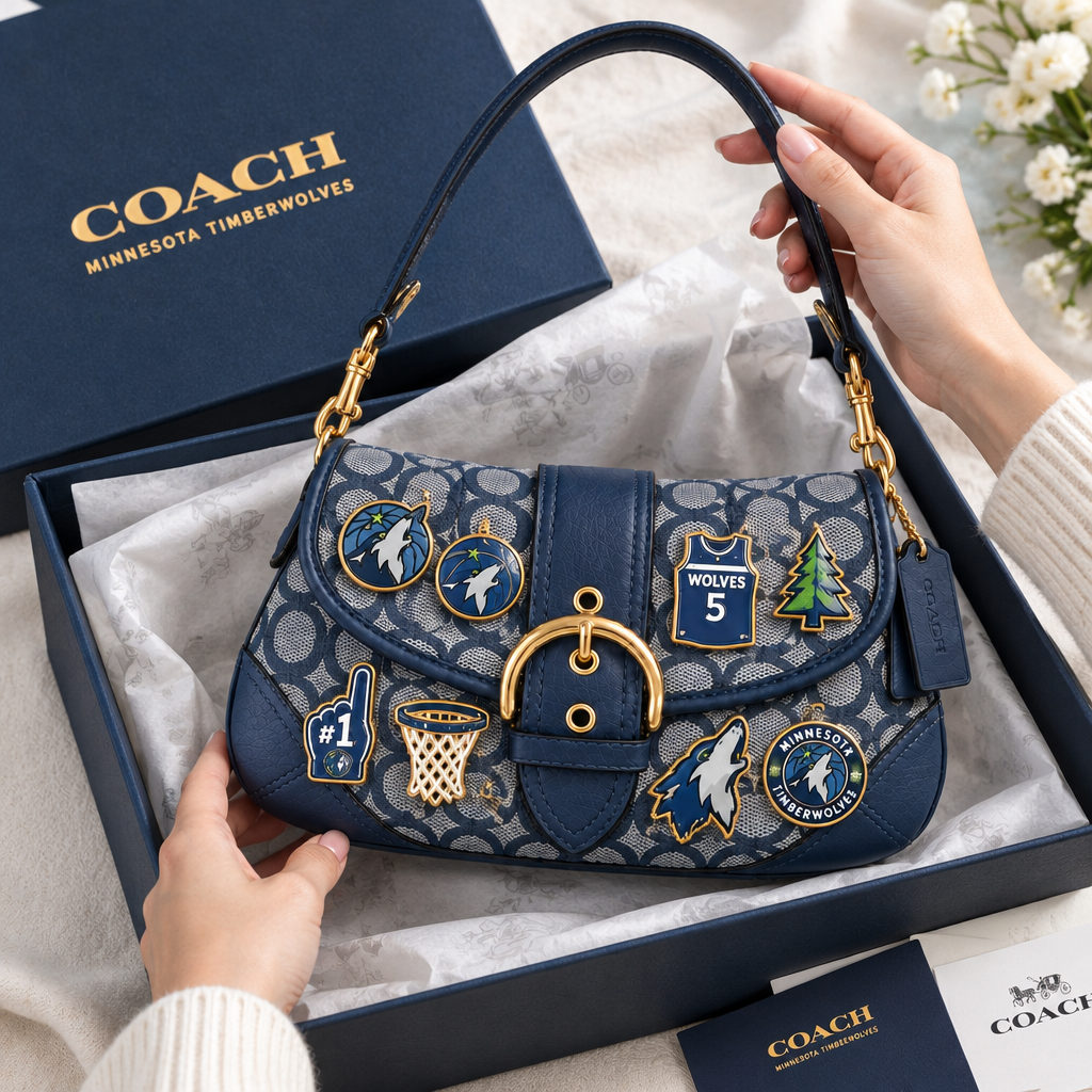 Minnesota Timberwolves Soho Bag With Charm